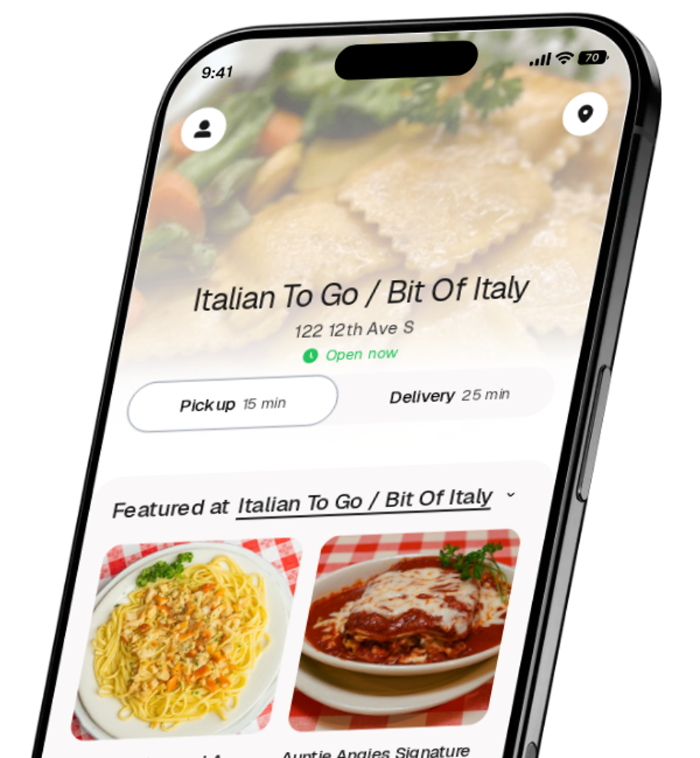 Italian To Go / Bit Of Italy app preview