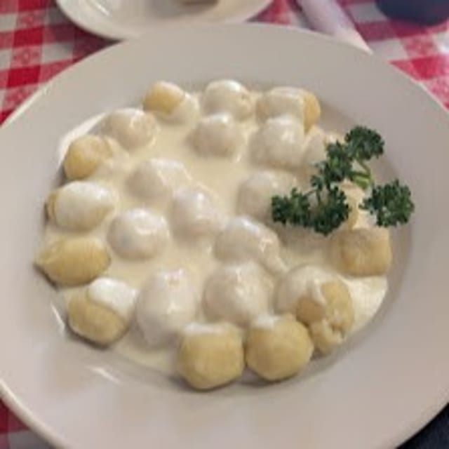 Asiago Stuffed Gnocchi.