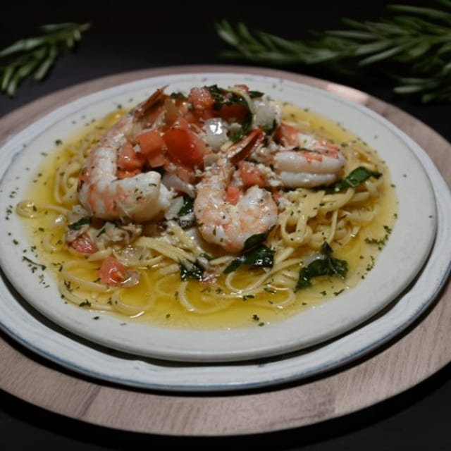 Shrimp Scampi.