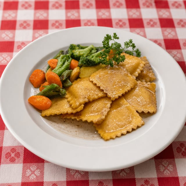 Butternut Squash Ravioli.