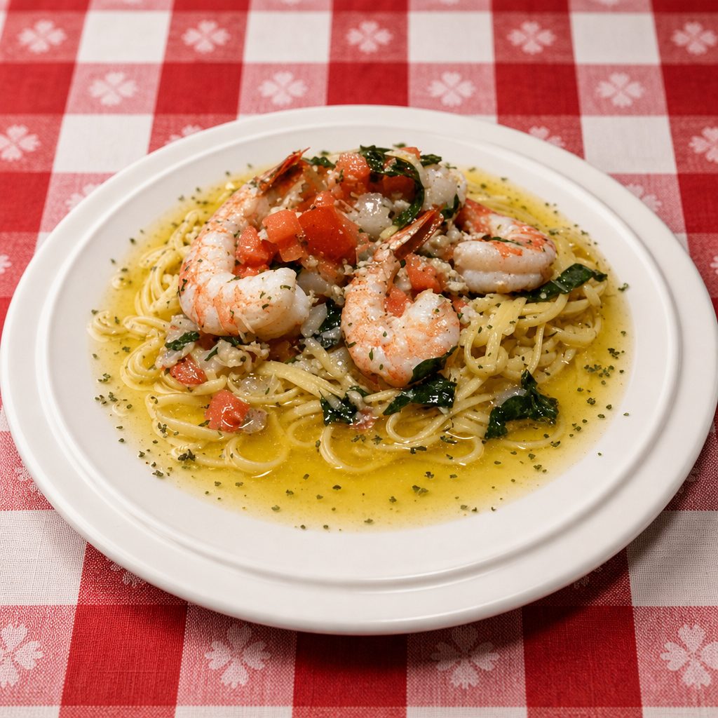 Shrimp Scampi.