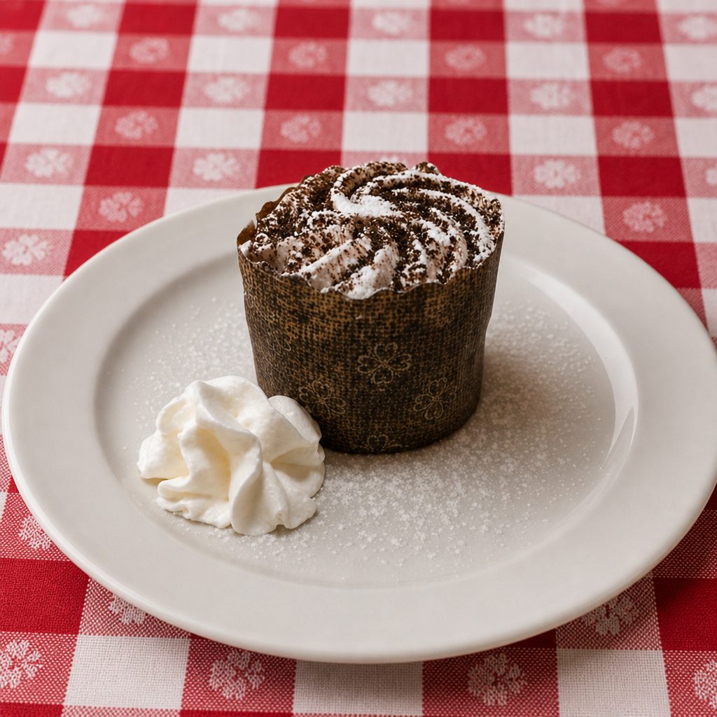 Tiramisu Cupcake.