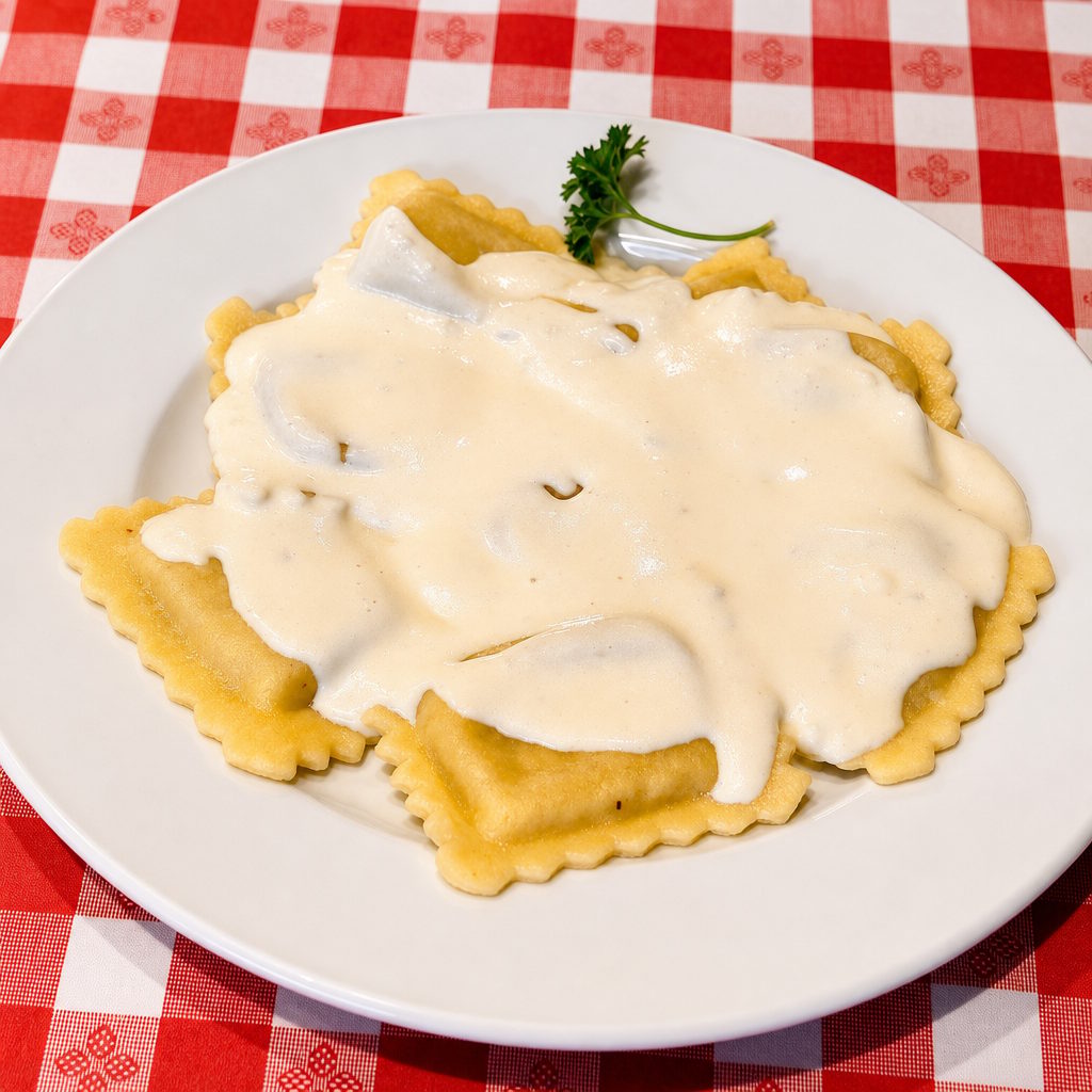 Maryland Blue Crab Ravioli.