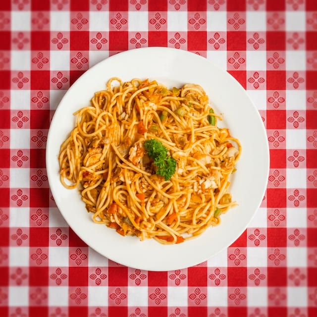 Spaghetti Siciliano a LA Carte.