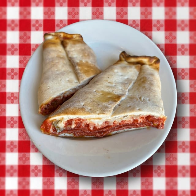 Pepperoni Calzone.
