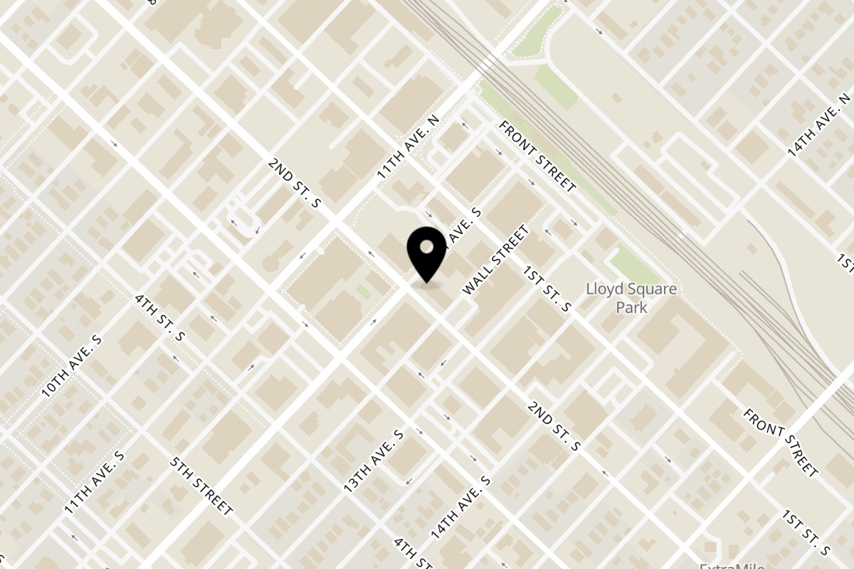 Map showing the location of Italian To Go / Bit Of Italy on 122 12th Ave S in Nampa